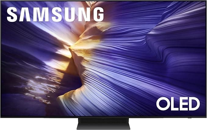 SAMSUNG 77-Inch Class OLED S90F 4K Smart TV (2025 Model) NQ4 AI Gen3 Processor, 4K AI Upscaling Pro, OLED HDR +, Motion Xcelerator 144Hz, Samsung Vision AI, Alexa Built-in