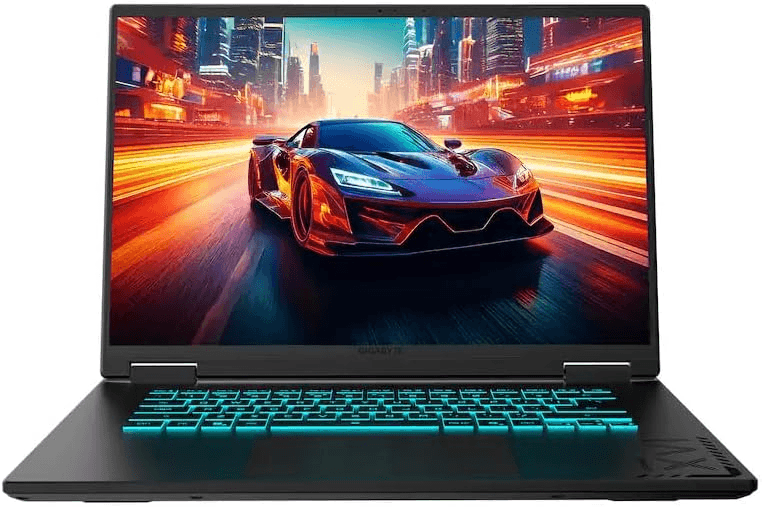 GIGABYTE A16 Gaming Laptop, 2025, 16" 1920x1200 165Hz, Intel 10-Core i7-13620H, NVIDIA GeForce RTX 4050 6GB, 64GB DDR5, 8TB SSD, Win11 Home, Backlit KB, Wi-Fi 6E, BT 5.2, 720p HD Camera, Black