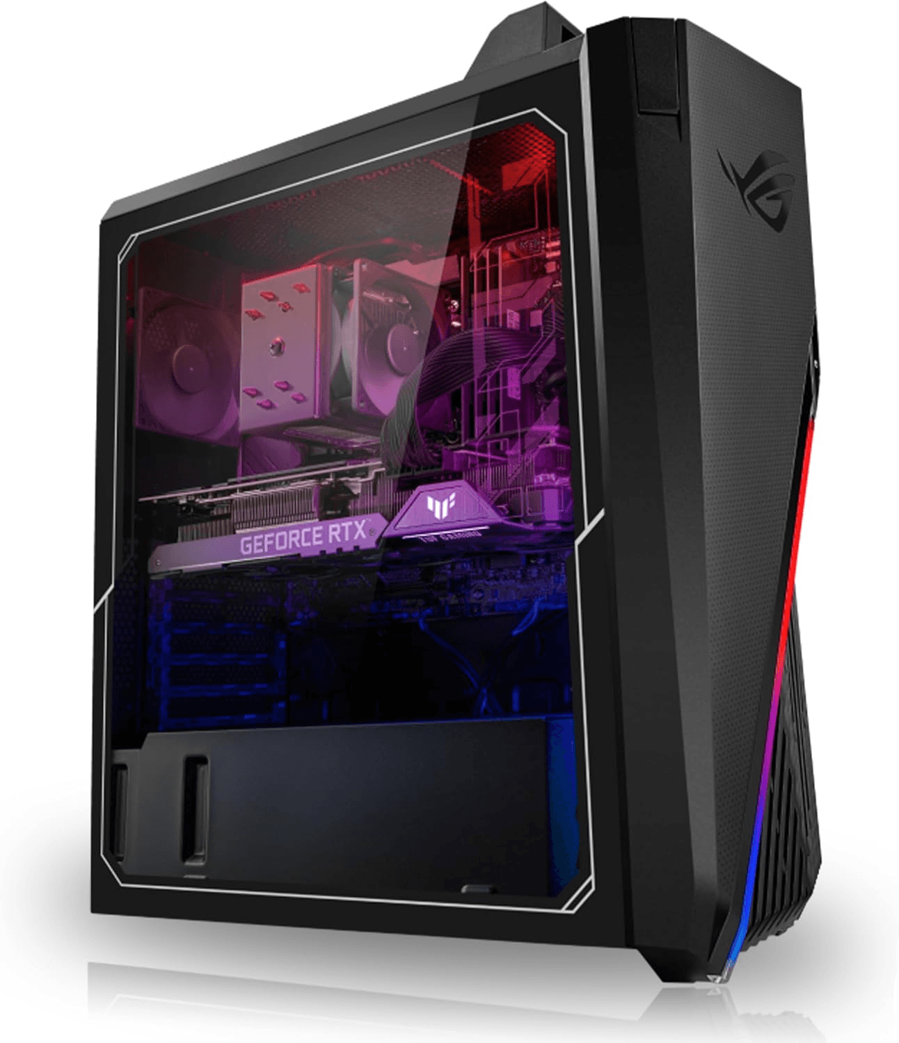 ASUS ROG Strix Gaming Desktop, Intel i7-12700 Processor, 32GB DDR4 RAM, 1TB PCIe SSD, NVIDIA GeForce RTX 3070 12GB GDDR6, Wi-Fi 6, Bluetooth, Win 11 Pro, Black