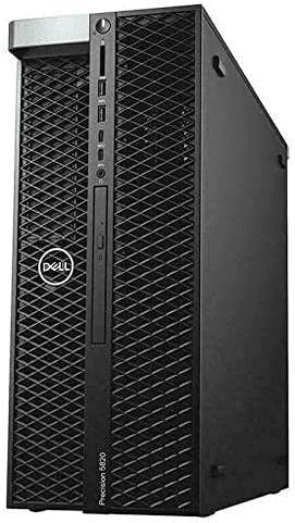Dell Precision 5820 MT Tower, Intel Core i9-10900X, 16GB DDR4 RAM, 256GB SSD, AMD Radeon Pro WX3200 4GB, Windows 10 Pro