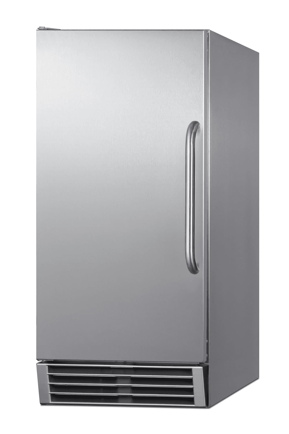 Summit Appliance BIM47OS Built-in Icemaker, Weatherproof Design for Outdoor Use, 14.5" Wide, 50 lb Production Capacity, Built-in Pump, Air Cooled, 115v
